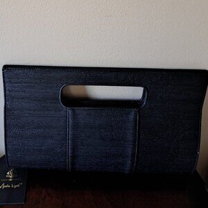 Black clutch purse